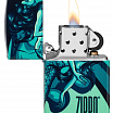 Зажигалка ZIPPO Mermaid Design с покрытием 540 Matte 48605