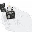 Зажигалка ZIPPO Classic с покрытием Black Matte 48908