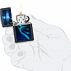 Зажигалка ZIPPO Lock Ness с покрытием Black Light 49697