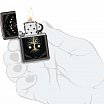 Зажигалка ZIPPO Mystic Nature Design с покрытием Black Ice® 48636