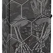 Зажигалка ZIPPO Mushroom Skulls с покрытием High Polish Black 46425