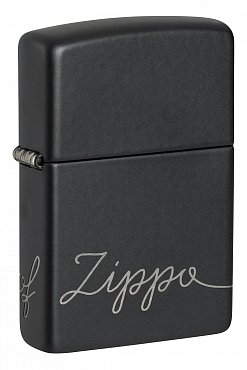 Зажигалка ZIPPO Classic с покрытием Black Matte 48979