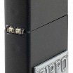 Зажигалка ZIPPO License Plate с покрытием Black Matte 48689