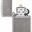 Зажигалка ZIPPO Armor® с покрытием Antique Silver 28973