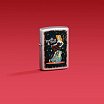 Зажигалка ZIPPO Cool Chick с покрытием Satin Chrome 48930
