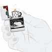 Зажигалка ZIPPO Hot Rod Design с покрытием 540 Matte 48660