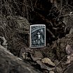 Зажигалка ZIPPO 46151 Grim Beauty с покрытием Street Chrome - Мрачная красота