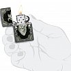 Зажигалка ZIPPO Heart Design с покрытием Iron Stone 48720