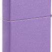 Зажигалка ZIPPO классическая с лавандовым матовым покрытием | Smoky Lavender Matte 46681
