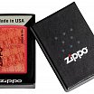 Зажигалка ZIPPO Made in USA Design с покрытием Red Matte 46487