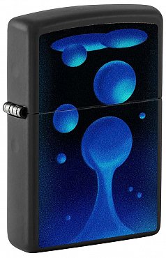 Зажигалка ZIPPO Lava Lamp с покрытием Black Light 48675