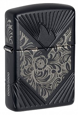 Зажигалка ZIPPO Armor® с покрытием Black Matte 46025