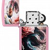 Зажигалка ZIPPO Mazzi® Anaconda с покрытием Pink Matte 46685
