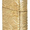 Зажигалка ZIPPO Armor® Luxury Waves Design с покрытием Tumbled Brass 46273