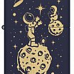 Зажигалка ZIPPO 46423 Lost in Space Design с покрытием Navy Matte