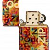 Зажигалка ZIPPO 46386 Pixel Fusion с покрытием 540 Tumbled Brass