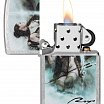 Зажигалка ZIPPO Luis Royo с покрытием Street Chrome 48962