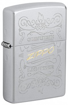 Зажигалка ZIPPO Лучшая цена 2023 с покрытием Satin Chrome 48782