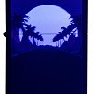 Зажигалка ZIPPO Sunset Black с покрытием Black Light 49809