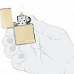 Зажигалка ZIPPO 46682ZL Logo с покрытием Champagne
