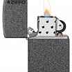 Зажигалка ZIPPO Logo 211ZL с покрытием Iron Stone™ 