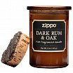 Ароматизированная свеча ZIPPO Dark Rum & Oak 70016
