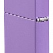 Зажигалка ZIPPO классическая с лавандовым матовым покрытием | Smoky Lavender Matte 46681