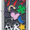 Зажигалка ZIPPO All Luck с покрытием Street Chrome 48682