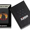 Зажигалка ZIPPO Colorblock с покрытием Black Matte 46168