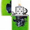Зажигалка ZIPPO 46709 Steampunk Skeleton с покрытием Lurid™ 
