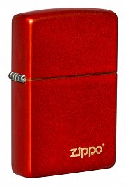 Зажигалка ZIPPO 49475ZL Classic с покрытием Metallic Red 
