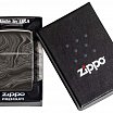 Зажигалка ZIPPO Marble Pattern с покрытием High Polish Black 49812