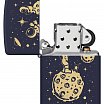 Зажигалка ZIPPO 46423 Lost in Space Design с покрытием Navy Matte