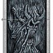 Зажигалка ZIPPO Evil Tree с покрытием Street Chrome 48681