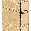 Зажигалка ZIPPO 46301 Armor® Lucky Clover с покрытием High Polish Gold Plate