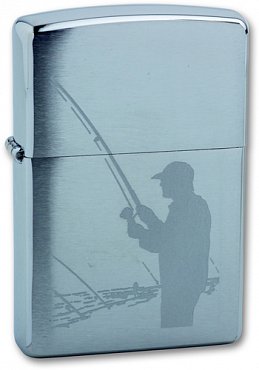 Зажигалка ZIPPO 200 Fisherman - Рыбак