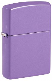 Зажигалка ZIPPO классическая с лавандовым матовым покрытием | Smoky Lavender Matte 46681 