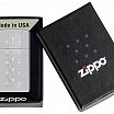 Зажигалка ZIPPO Slim® Honeycomb Design с покрытием High Polish Chrome 46270
