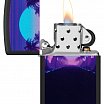 Зажигалка ZIPPO Sunset Black с покрытием Black Light 49809