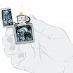 Зажигалка ZIPPO 46237 Animal Kingdom Design с покрытием Satin Chrome