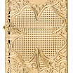 Зажигалка ZIPPO 46301 Armor® Lucky Clover с покрытием High Polish Gold Plate