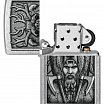 Зажигалка ZIPPO Barbarian Design с покрытием Street Chrome 48731