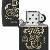 Зажигалка ZIPPO 46290 Masked Joker Design с покрытием Black Matte