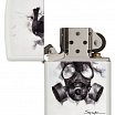 Зажигалка ZIPPO Spazuk с покрытием White Matte 29646