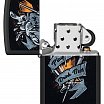 Зажигалка ZIPPO Darts с покрытием Black Matte 48679