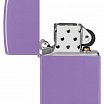 Зажигалка ZIPPO классическая с лавандовым матовым покрытием | Smoky Lavender Matte 46681