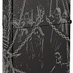 Зажигалка ZIPPO 46139 Skull King с покрытием High Polish Black