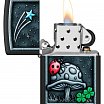 Зажигалка ZIPPO Ladybug Design с покрытием Black Matte 48724