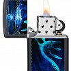 Зажигалка ZIPPO Lock Ness с покрытием Black Light 49697