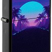 Зажигалка ZIPPO Sunset Black с покрытием Black Light 49809